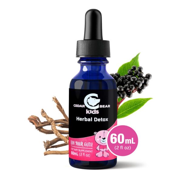 Cedar Bear gotero para suplemento herbal niños