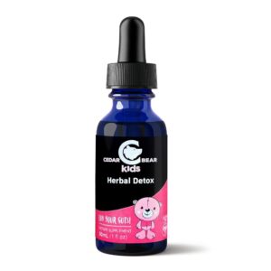 Cedar Bear Herbal Detox suplemento líquido para niños 30 ml