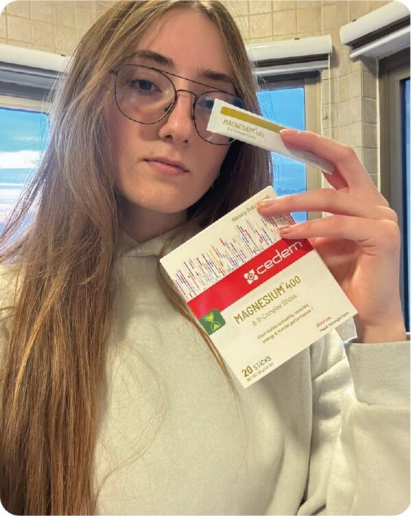 Envase de magnesio CEDEM 400 mg