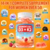 Version 1.0.0 Ceecisee gomitas D3 y K2 para mujeres 50+ ingredientes