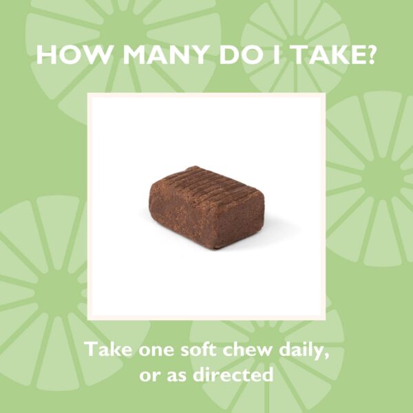 Detalle de sabor chocolate en gomitas