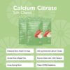 Interior con gomitas Calcium Citrate Soft Chews