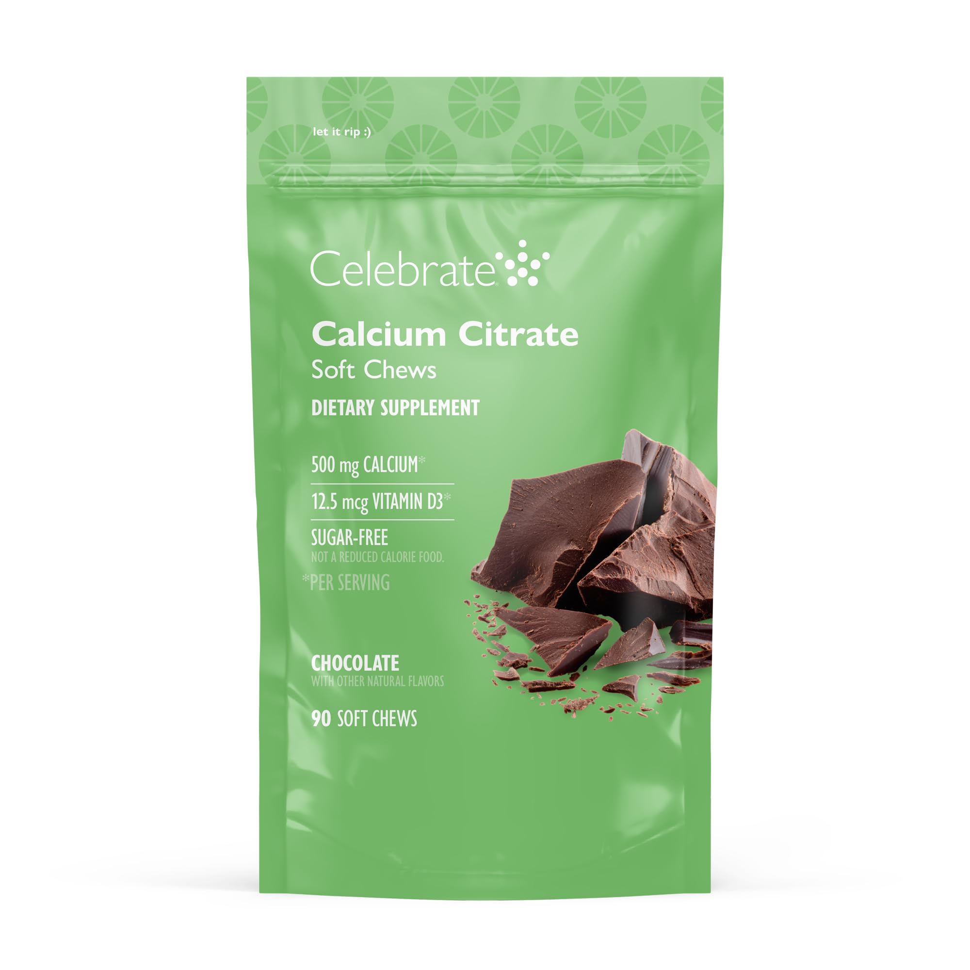 Celebrate Bariatric Supplements Calcium Citrate, 500 mg