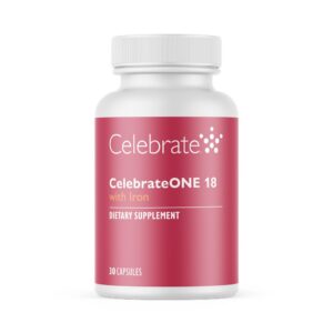 CelebrateONE 18 suplemento multivitamínico bariátrico empaque