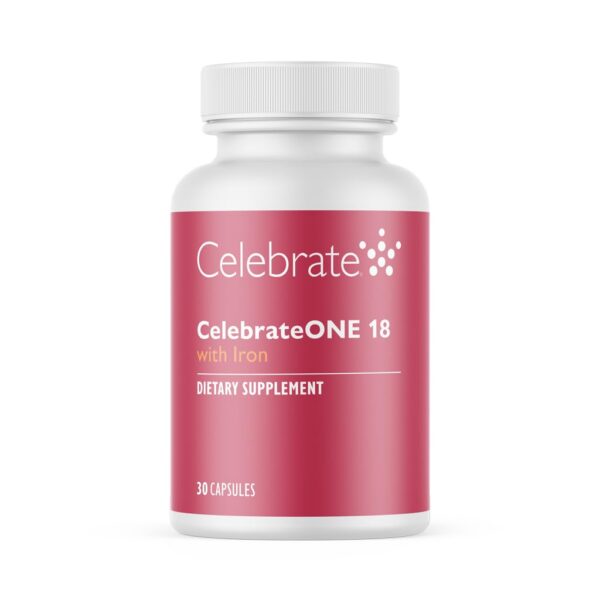 CelebrateONE 18 suplemento multivitamínico bariátrico empaque