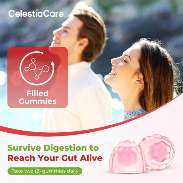 Version 1.0.0 Gomitas probióticas de arándano en empaque