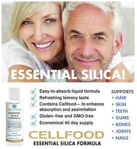 Version 1.0.0 Etiqueta de Cellfood Silica Esencial