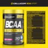 Etiqueta lateral del envase BCAA Sport