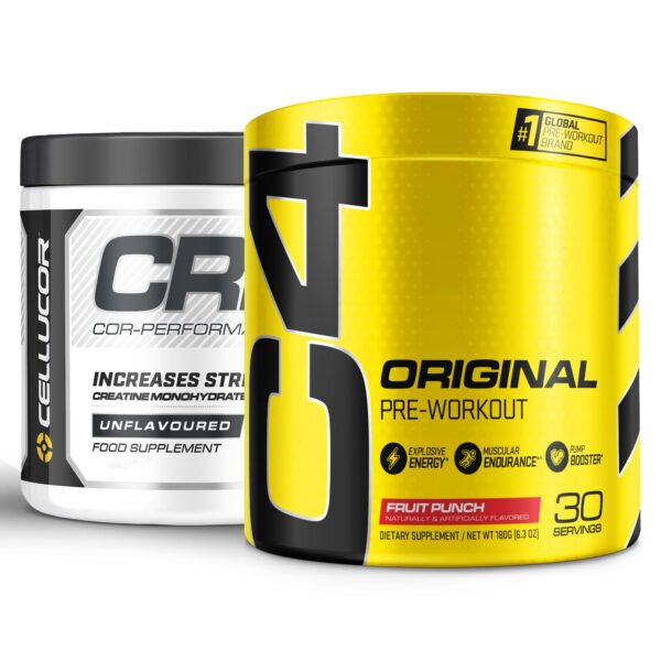 Version 1.0.0 Cellucor C4 Pre-Entrenamiento envase frontal
