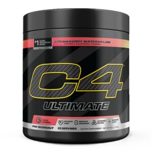 Envase frontal de Cellucor C4 Ultimate Sandía-Fresa