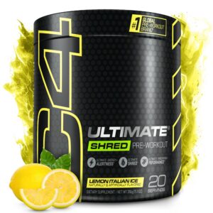 Cellucor C4 Ultimate Shred frente de envase