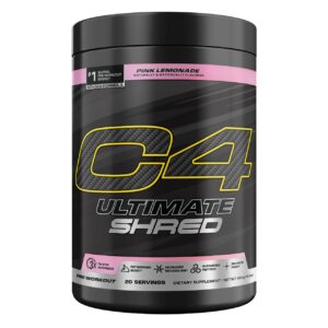 Polvo pre-entrenamiento Cellucor C4 Ultimate Shred sabor Pink Lemonade