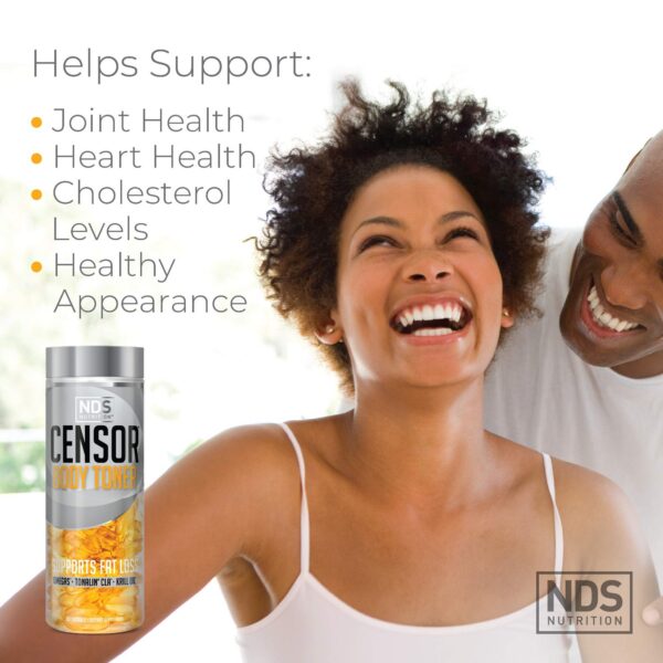 Envase Censor CLA en primer plano