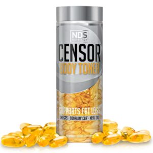 Censor CLA omega 3-6-9 softgels frente al envase