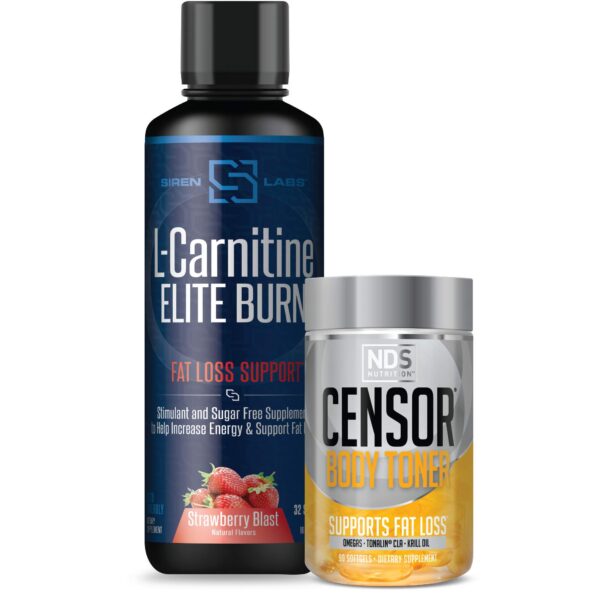 Version 1.0.0 Tonificador CLA y L-Carnitine Elite Burn – frontal