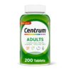 Botella de 200 tabletas multivitaminicas Centrum para adultos