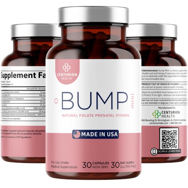 Caja de Centurion Labs Bump Mini Prenatal
