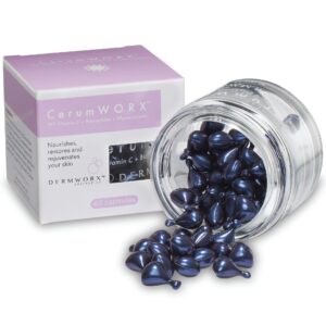 Envase frontal CerumWORX Day Serum 10% vitamina C