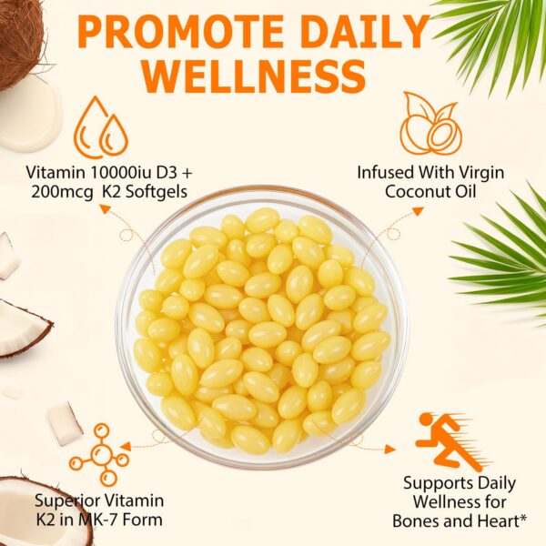 Detalle de la etiqueta de D3 y K2