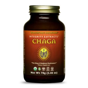 Chaga en polvo HealthForce SuperFoods rico en antioxidantes