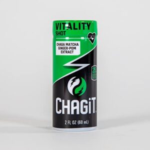 Chagit Vitality Shot con Chaga y Matcha en caja