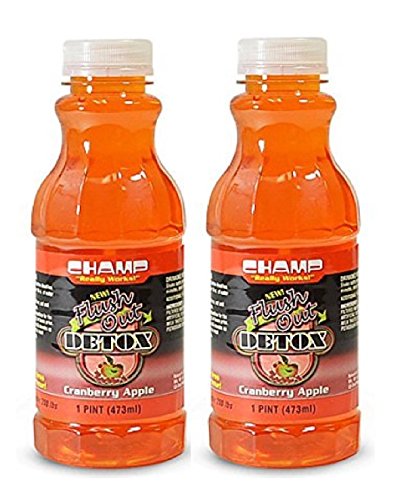 Champ bebida detox flush out arándano manzana 2 pintas