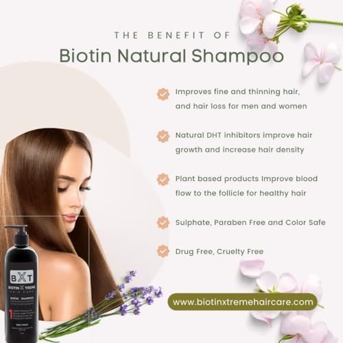 Champú natural Biotin X Treme fortalecedor y estimulante