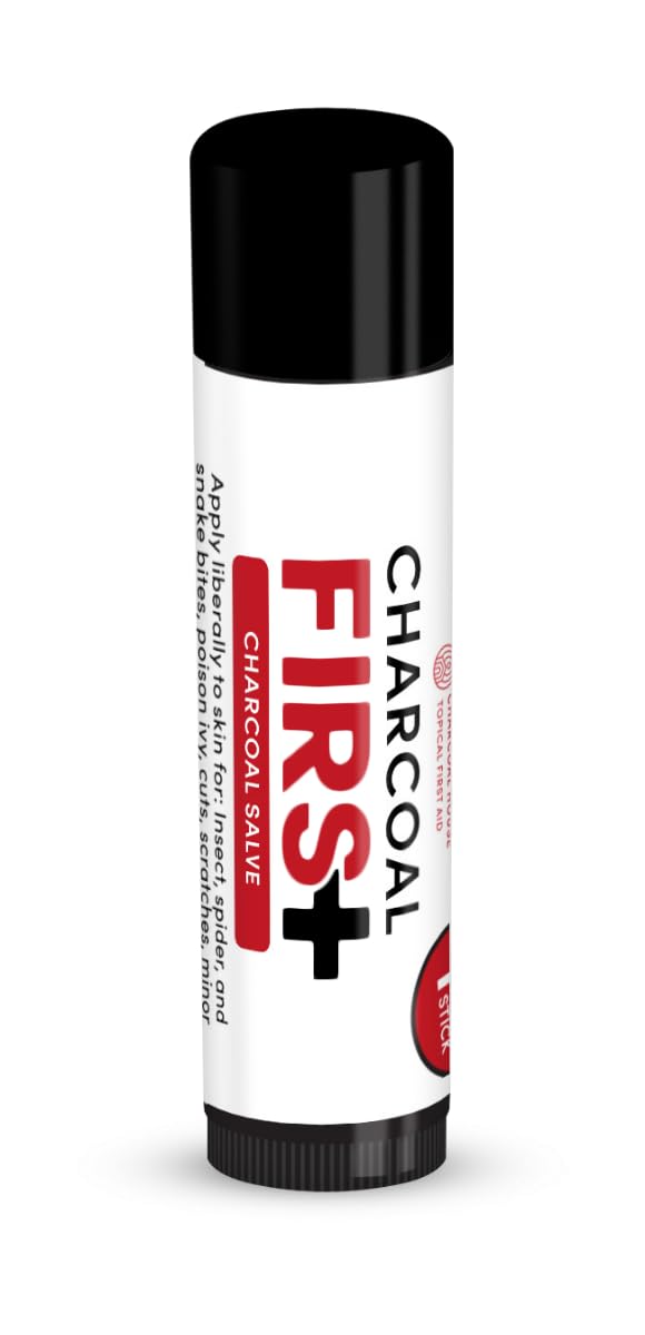 Charcoal First Stick portátil para primeros auxilios en exteriores
