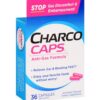 CharcoCaps cápsulas 260 mg paquete 36 unidades