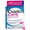 Cápsulas CharcoCaps para alivio rápido de gases y flatulencias