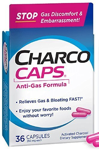 CharcoCaps carbón activado 260 mg cápsulas paquete doble