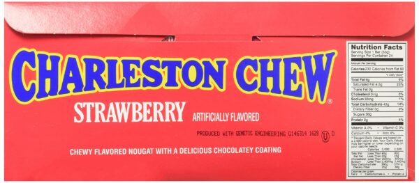 Version 1.0.0 Charleston Chew barra dulce sabor fresa individual