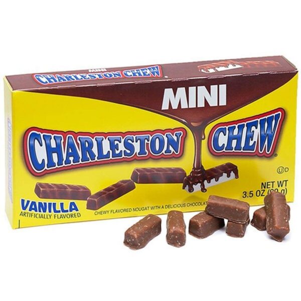 Charleston Chew barras de caramelo en caja 4oz
