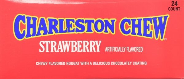 Charleston Chew barras largas dulces sabor fresa