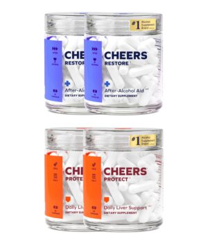 Cheers combo suplemento para protección y restauración del hígado