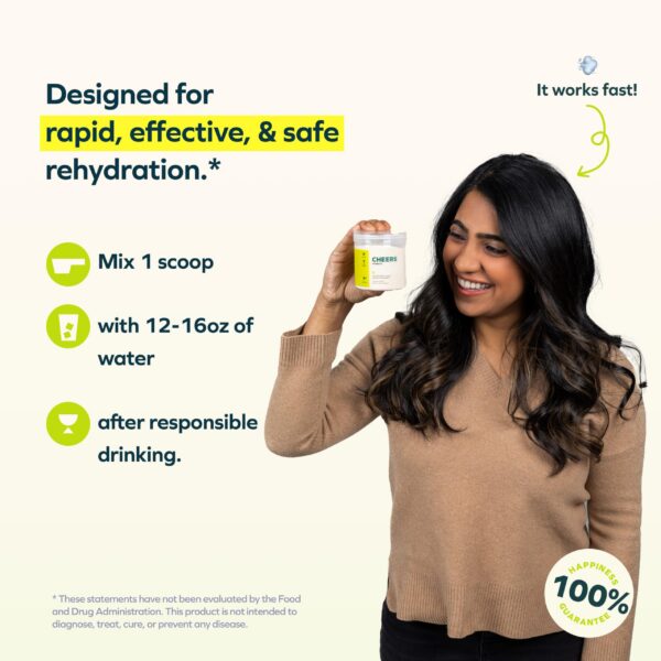 Version 1.0.0 Cheers Hydrate etiqueta nutricional