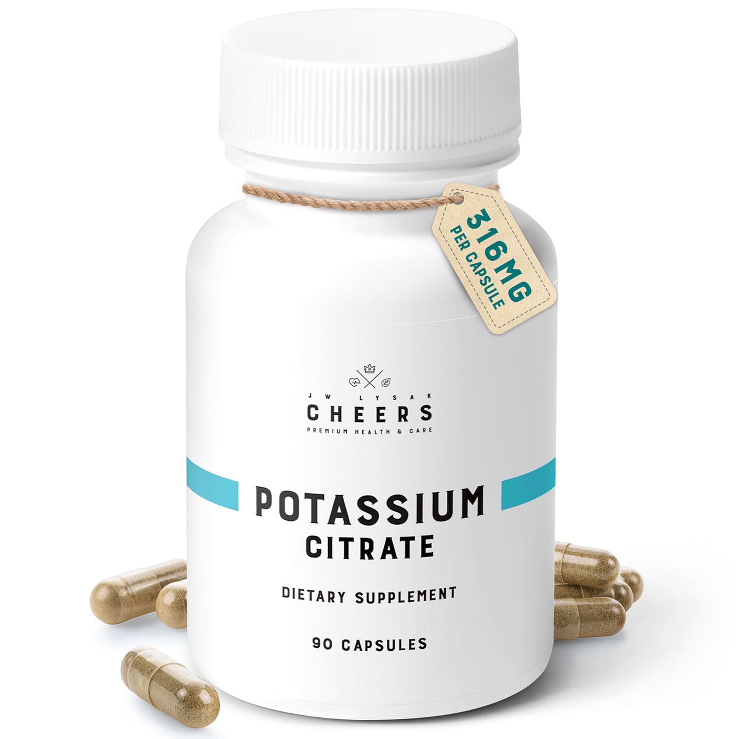 CHEERS Potassium Citrate, 316 mg
