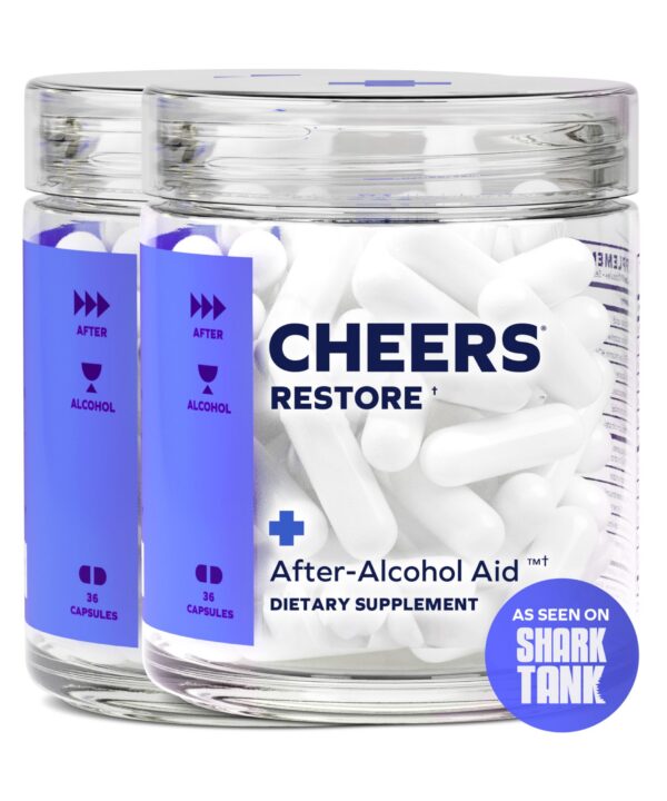 Version 1.0.0 Cheers Restore suplemento con DHM y L-Cisteína para hígado