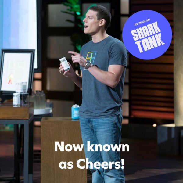 Capsulas Cheers para apoyo y recuperación tras alcohol