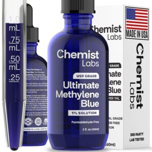 Version 1.0.0 Chemist Labs Azul de Metileno botella 2 oz