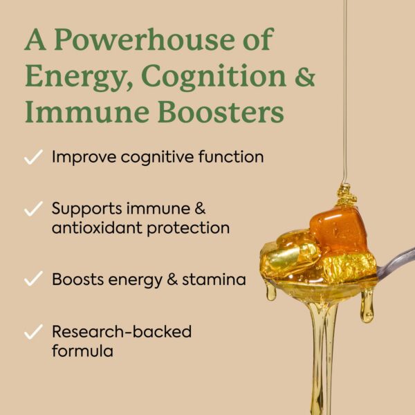 Chews de superalimentos y hongos en envase