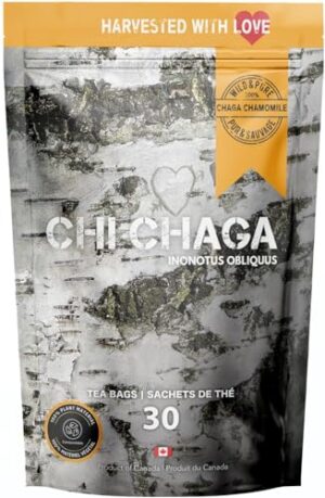 Caja de Té Chaga Mushroom y Manzanilla Chi Chaga