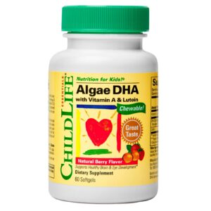 Frente de envase CHILDLIFE ESSENTIALS Algae DHA