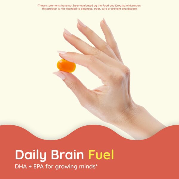 Etiqueta del envase CHILDLIFE ESSENTIALS Omega-3 DHA + Colina