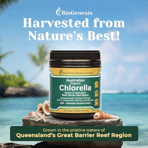 Chlorella Biogenesis tabletas frontales