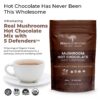 Mezcla de chocolate caliente con hongos para sistema inmunológico