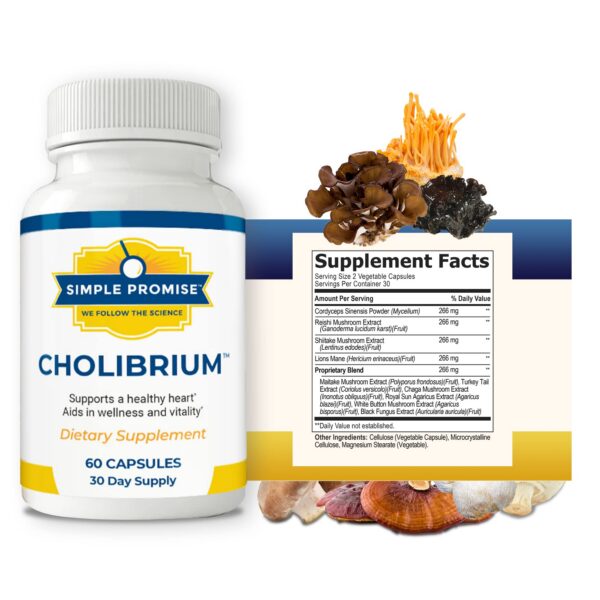 Cholibrium ingredientes naturales para corazón y colesterol