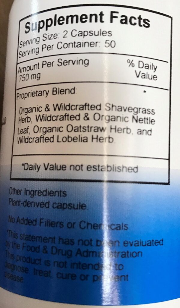 Version 1.0.0 Cápsulas de calcio herbal listas para consumir