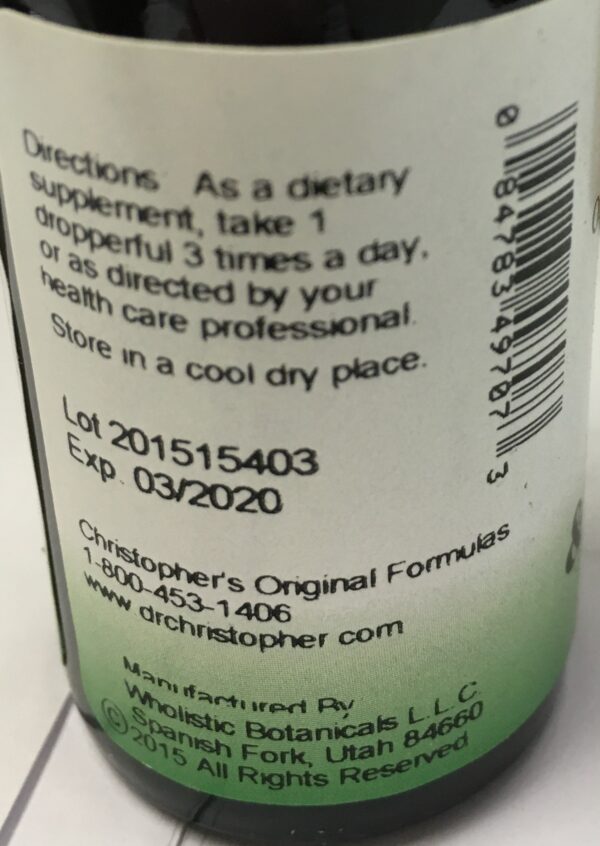 Christopher's Original Formulas extracto de Equinácea+Sello de Oro