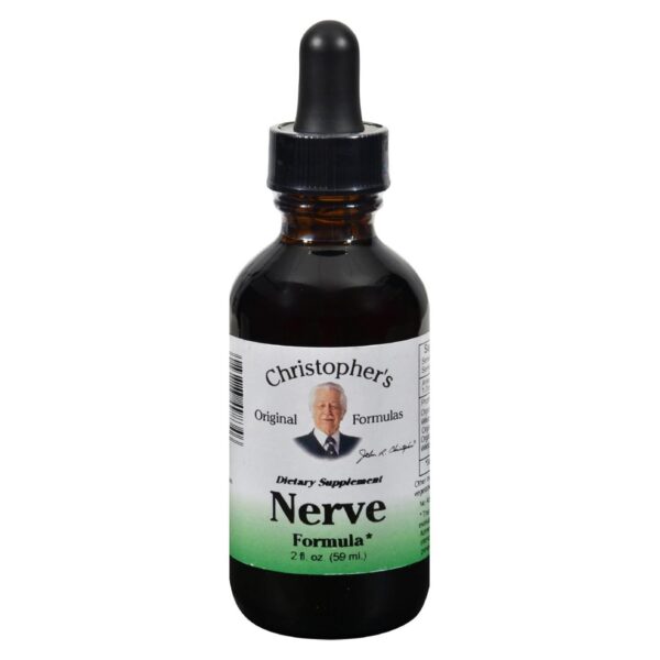 Christopher's Original Formulas Nerve Formula extracto líquido 2oz